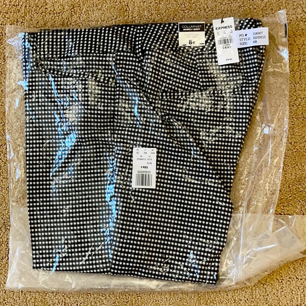 Express columnist pants, size 8 regular, NEW!!!